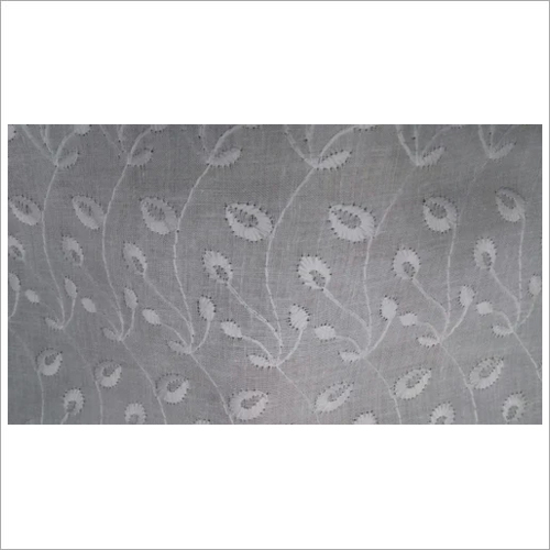 White PC Embroidery Fabrics