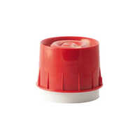 Wso-pr-i05 Morley Addressable Sounder - Plastic Build, Red Color | Includes Warranty For Reliable Performance