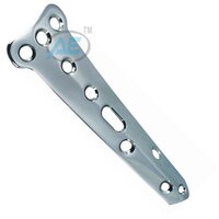 Spoon Bone Plate - Titanium & Stainless Steel, 5 Holes Or 6 Holes, Grade 316l