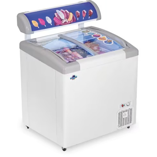 Fibre Green Curved Glass Top Freezer Gfr250Icgt