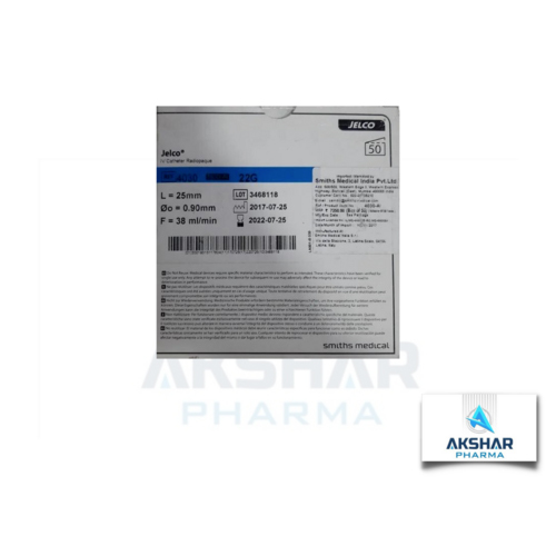 Jelco Disposable Needle 22G - Recommended For: Hospital