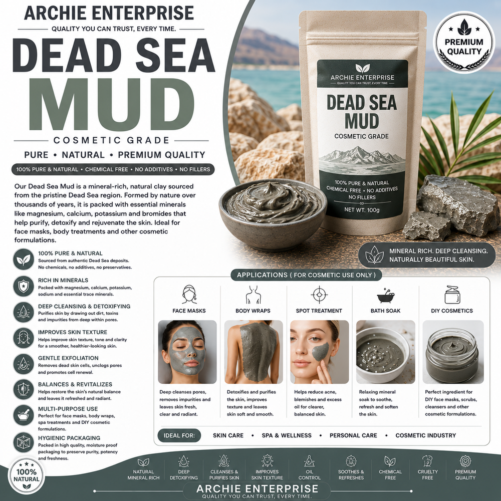 Dead Sea Mud Clay Powder