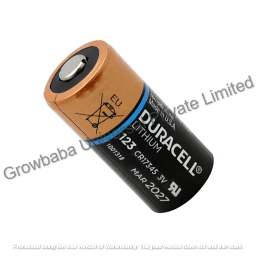 Duracell CR123A 3volt Lithium Battery