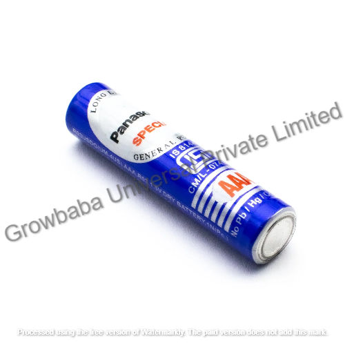 Size: AAA 1.5volt Zinc Battery