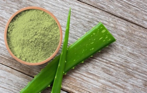 MGanna Natural Aloe vera Powder for Skin Cleansing Soap Making and Cosmetics Formulations