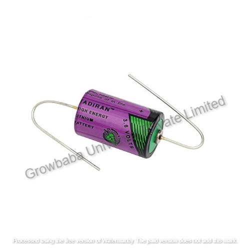 Tadiran TL5902 with Axial Lead 3.6volt Size: 1/2 AA Li-SOCL2 Battery