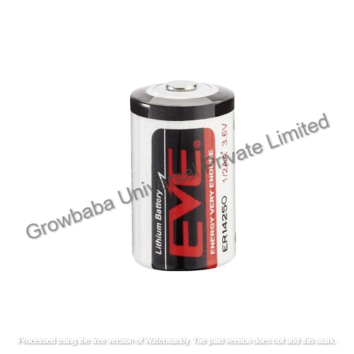 EVE ER14250 3.6volt Size: 1/2AA Li-SOCL2 Battery