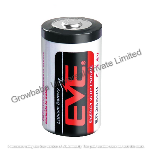 EVE ER26500 3.6volt Size: C Li-SOCL2 Battery