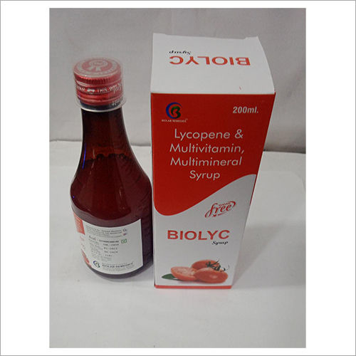 Lycopene And Multivitamin Multimineral Syrup General Medicines