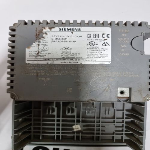 SIEMENS 6AV2 124-1DC01-0AX0 HMI COMFORT