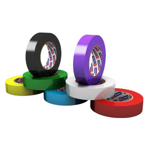 Black Rubber Based Adhesive Pvc Tape