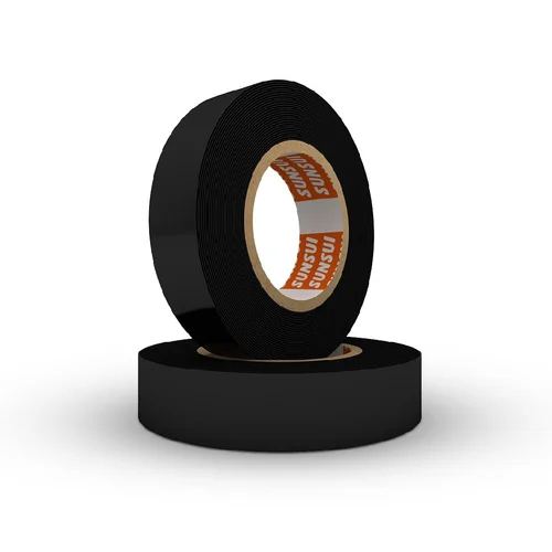 Black 60Mmx20M Pvc Pipe Wrapping Tape