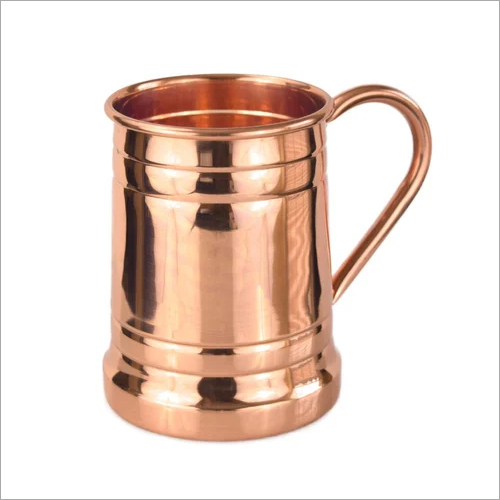 Copper Handmade Matte Finish Mug