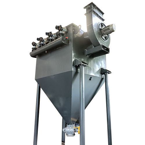 Mild Steel Cartridge Dust Collector With Rotary Air Lock Valve