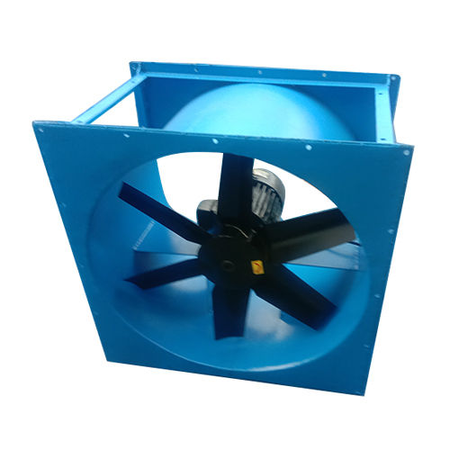 Blue Duct Fan