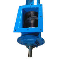 Horizontal Screw Conveyor - Electric Powered, Blue Color, New Condition | Durable, Easy To Operate, Strong Design, High Quality, 6-month Warranty