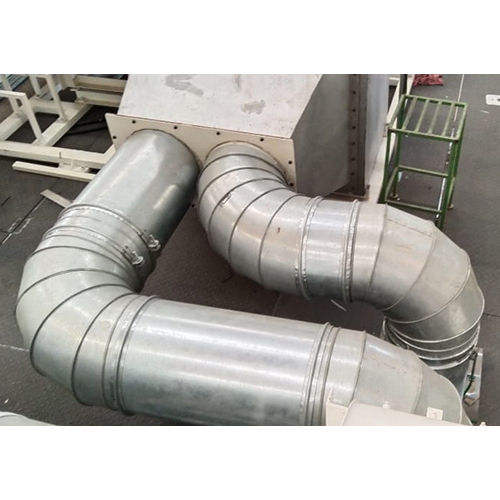 Grey Industrial Gi Ducting