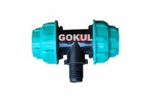 HDPE Tee Male Threaded Off-Take