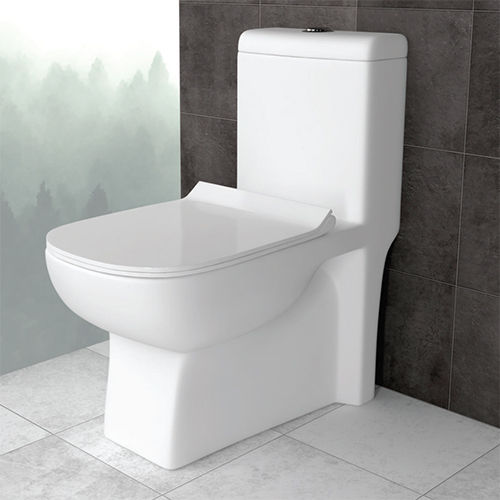 650X350X730mm P-Trap 9 Inch One Piece Western Toilet