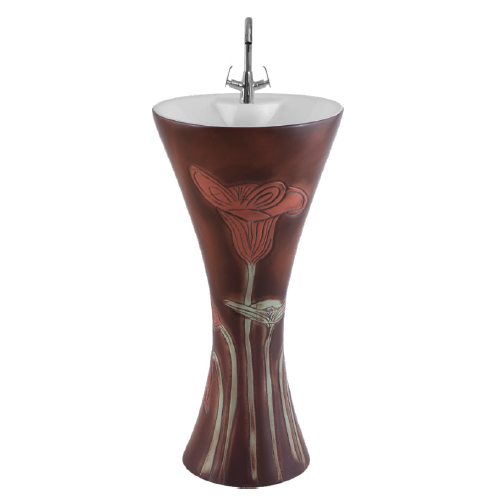 One Piece Basin Brown