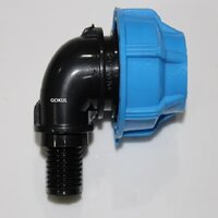 HDPE Elbow Male Threaded Off-take