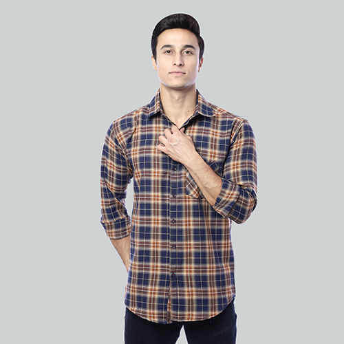 Mens Daily Wear Check Shirt