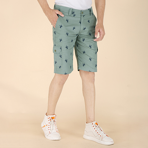 Mens Printed Chino Shorts