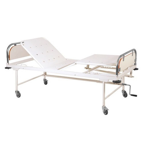 Metal Hospital Fowler Bed With Mattress