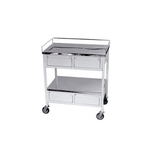 SS Medicine Drug Trolley