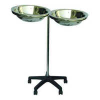 Stainsteel Double Hand Wash Basin Stand