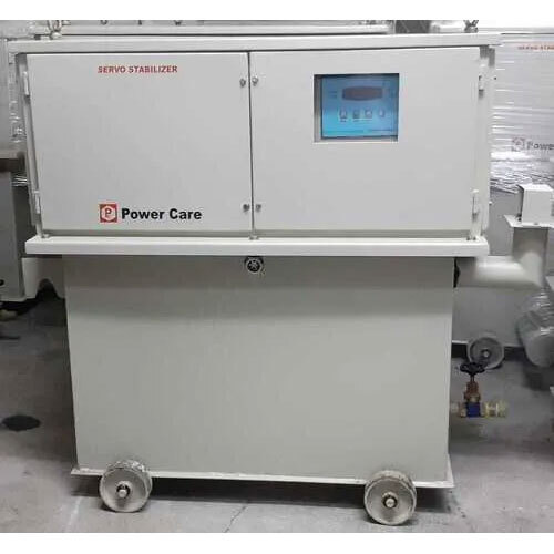 25Kva 3Phase Oil Cooled Servo Voltage Stabilizer - Efficiency: 98%