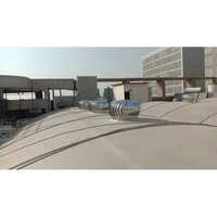 Self Supported Roof Turbo Ventilators With Polycarbonate Dome Sheet