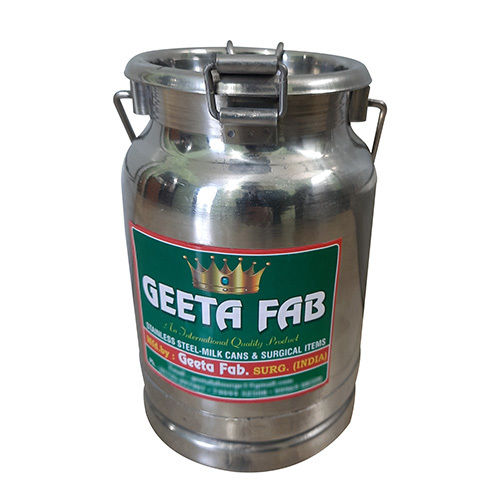 Stainless Steel 304 Milk Can with base ring locking  2 Ltr