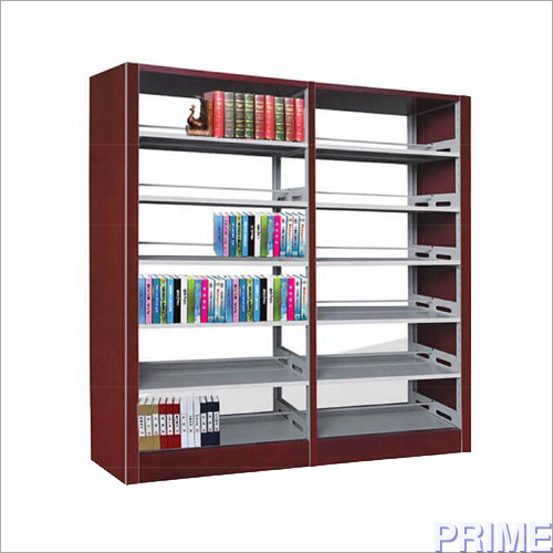 Prime Double Sided Library Rack - Artwork: Handmade