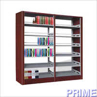 Double Sided Library Rack - Artwork: Handmade