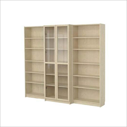 Prime Wooden Book Case With Glass Door