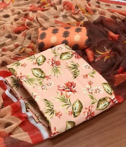 Dhara Baby Pink Pashmina Dress Material