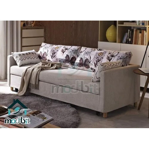 3 Seater Wooden Sofa Cum Bed