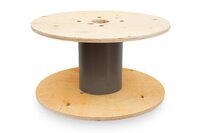 Plywood Cable Drum - Standard Size, Brown Color | 1 Year Warranty, Ideal For Wire And Cable Packaging