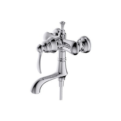 15mm Brass Chrome Plating Single Lever Wall Mixer