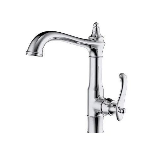 Silver 20Mm Brass Single Lever Basin Mixer