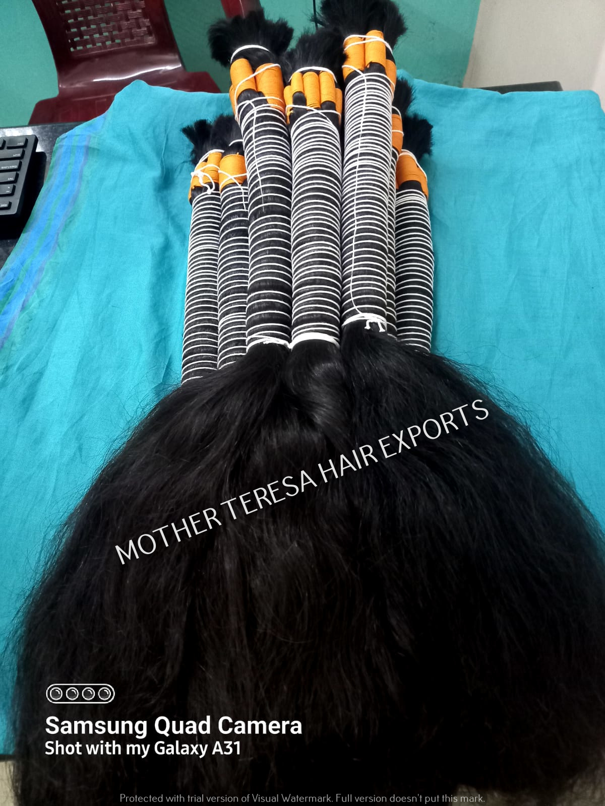 Wholesale Price Indian Raw Bulk Hair