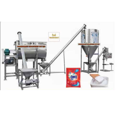 Automatic Detergent Powder Plant Warranty: 12 Months