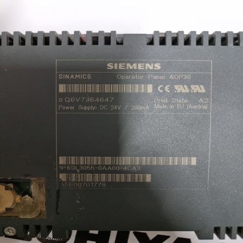 SIEMENS SINAMICS 6SL3055-0AA00-4CA3 OPERATOR PANEL