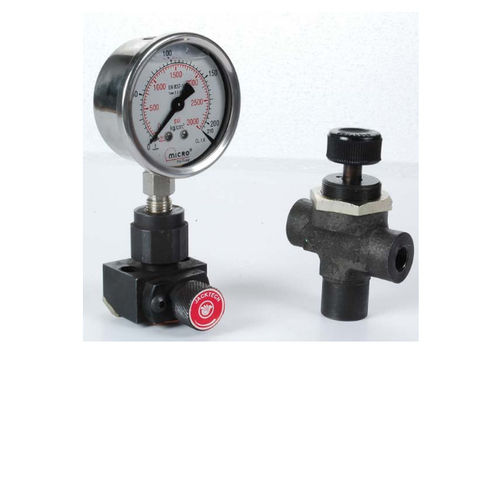 Gauge Isolator Hydraulic Valves Pressure: High Pressure