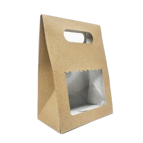 Hut Style Handle Chocolate Packaging Box