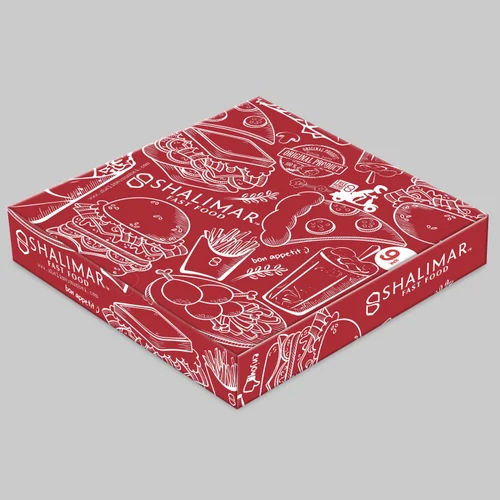 Die Cut Pizza Box