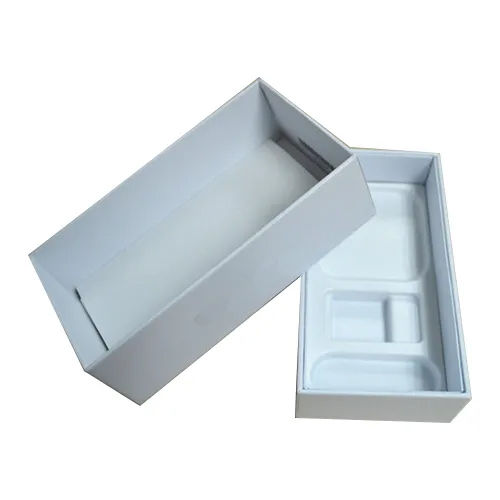 White Pvc Laminated Mobile Phone Box