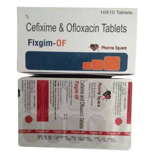 Cefixime And Ofloxacin Tablet IP