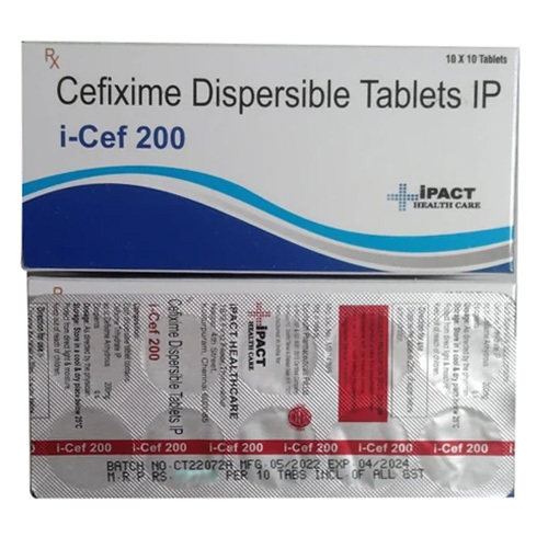 Cefixime Dispersible Tablet IP